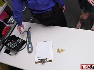 the st. patrick's day thief undergoes cavity search