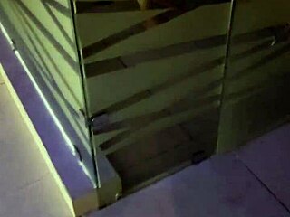 Mexican redhead babe with small waist washes her ass in the bathroom before lending it to me for fun.