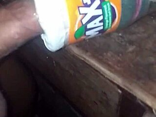 in this homemade amateur video with cock action