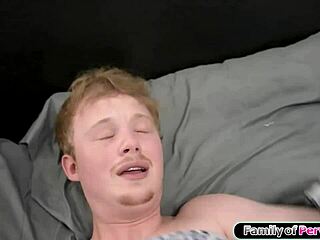 stepmom catches you jerking to her shaved pussy and petite blonde body with big tits