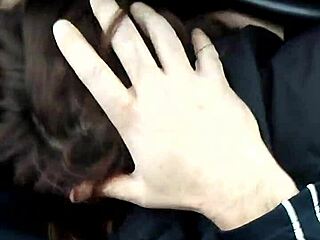 Amber Gives Blowjob in Truck Ending with Cum in Mouth