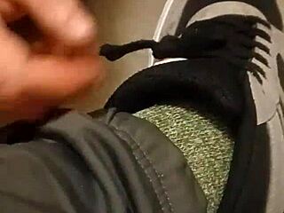 hey friend, why are you having so much fun wrecking my sneakers like that?