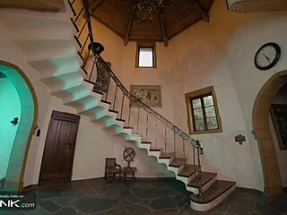 vr conk has busty brunette lady dimitrescu fucking and masturbating in resident evil village cosplay parody part 3.