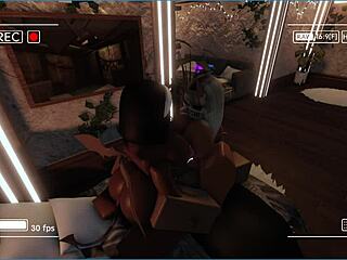 Candy, why turn into a succubus with your friend to drain Viper's cock dry?