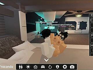 היי סשן פרוע נוסף עם השועלה המדהימה הזאת ברובלוקס מכופף אותה בסגנון כלב 🔥😈