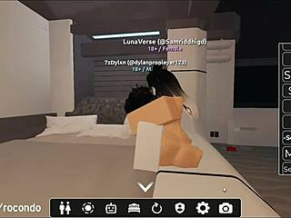 Hey, just had another wild session with this gorgeous fox in Roblox, bending her over doggystyle 🔥😈