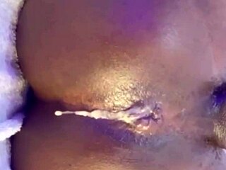 Stretch Out My Asshole with Big Black Cock in Outdoor Public Fucking