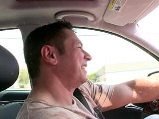 savannah stern takes john strong's huge cock for passionate blowjob and intense fucking session