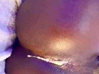 Stretch Out My Asshole with Big Black Cock in Outdoor Public Fucking