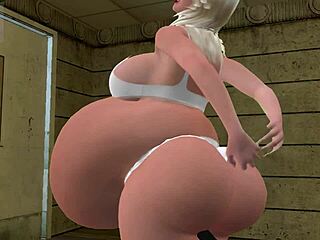 hey triplet sisters, why's your belly inflating with clothes ripped off your asses?