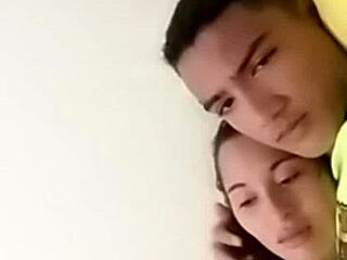 Narrative unfolds with a sexy couple sharing moments in bed