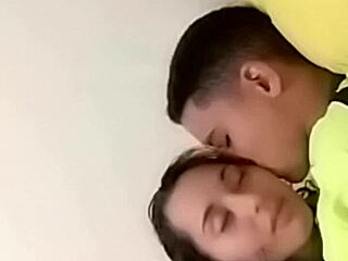 Narrative unfolds with a sexy couple sharing moments in bed