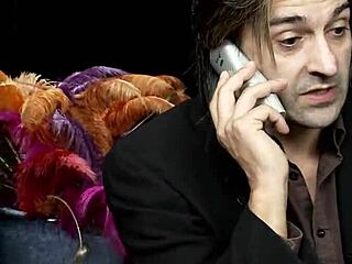 Blondes in LINGERIE enjoy THREESOME with big cock CREAMPIE and FACIAL action.