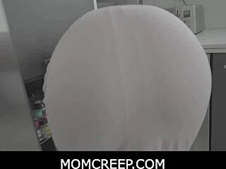 milf stepmother craves cream for her morning coffee in this taboo pov fantasy