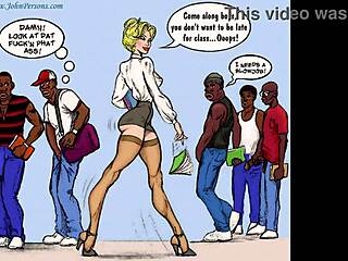 The white slut teacher encountered the big cock in a homemade interracial setup