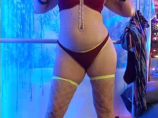 Hotwife Steffi Does Crazy Pants Dance With Vibrator Fun