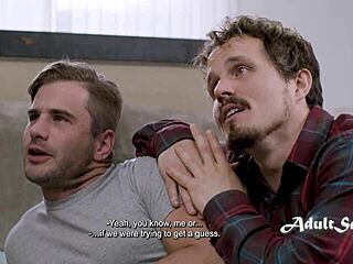 处男首3P玩Anna De Ville屁眼