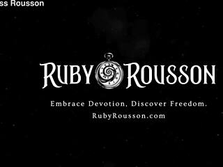 Ruby says joi with bouncing boobs and orgasm instructions!