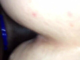 doggystyle pounding this white bitch with big black cock until cumshot covers her bent over 😈🔥