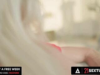 21 Sextury presents cute babe Lisi Kitty in a riding scene with her sweet ass. She enjoys the intimate moment.