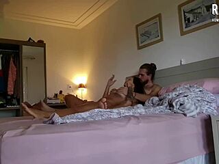 Smoking With Hubby And Riding His Cock Juicy - Ana Rothbard's Cute Brazilian Ass Bouncing!