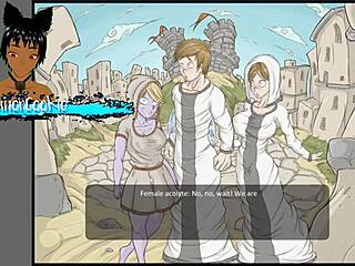 Elana champion of lust ch 2 - roaming town making everyone horny with curvy ass and tits