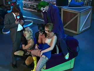 Why Do Superheroines With Big Tits Get Horny In Group Sex With Heroes