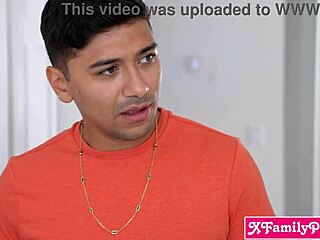 Will You Hide and Have Sex with Super Hot Latina Teen Stepsister Angel Gostosa?