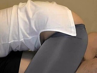 Can you imagine a Japanese married woman straddling her affair partner for intense kissing and close cowgirl sex?