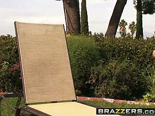 Got a thing for backyard boobies? Watch RayVeness and James Deen in this Brazzers hardcore doctor scene with rough fucking.