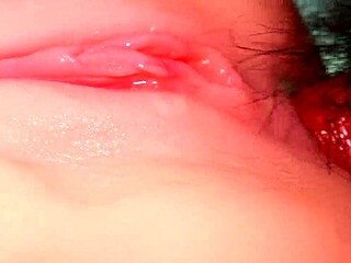 Intense No Condom Cock Thrusts Deep into Cute Fuck Doll Ass for Double Penetration Action. Handjob Adds to Shaved Pussy Fetish Play.