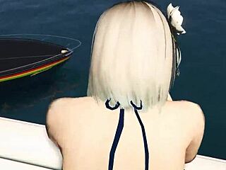 gta 5 cutie in bikini gets fucked hard on yacht during wild game sex scene 😏