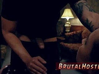 Submissive Australian teen sluts explore first-time bondage and hardcore orgasm in BDSM shop