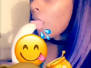 Butta's giving an epic banana blowjob in this wild compilation 🍌😜