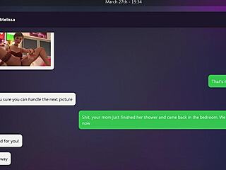 Why not dive into dirty texts with blonde melissa for that wild ending?