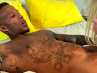 Can This Blonde Bbc Slut Handle Her Muscular Trainers Monster Cock In Rough Interracial Squirting Sex