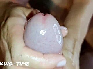 pretty pink nails milked him four times