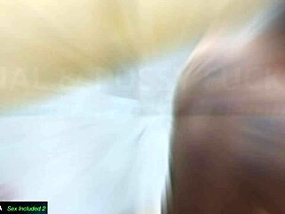 Amateur Latina Takes Anal and Pussy Fucking with Ballsdeep Creampie in Quickie Action