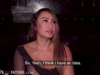 Latina milf with big tits cheats on husband outdoors with two big cocks