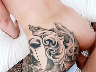 Curvy redhead bunny slut Taylor Nicole bends over for homemade doggystyle fucking with big cock