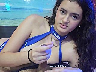 I feel so horny as skinny Latina with big natural tits guiding your handjob to orgasm