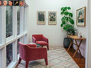 Intense Passion As Blonde Shemale With Big Tits Gives Blowjob And Takes Anal From Massive Cock In Playful Scene