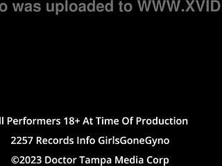 Melany Lopez goes through her immigration physical with tickling and humiliation in latex gloves.