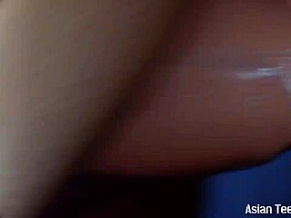 Amateur Asian with Big Ass and Pussy Takes Huge Cock