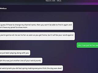 غوص في رسايل وسخة مع البلوند ميليسا لنهاية مجنونة؟
