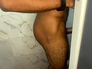 Stranger meets for quick encounter in public toilet leading to intense finish part one.