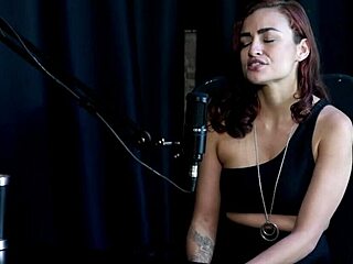 Safada's showing off her blowjob skills and sucking on Bia Hot's tits - Kamilla Werneck in sheer red lingerie 😏👅