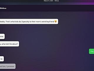 Why not dive into dirty texts with blonde melissa for that wild ending?