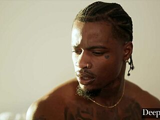 Gorgeous Blonde Natalia Starr Deepthroats and Rides Monster BBC With Hairy Pussy Fingering