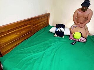 Stepsister's husband fucks me without condom riding his cock to multiple creampie orgasms in homemade latina sex.